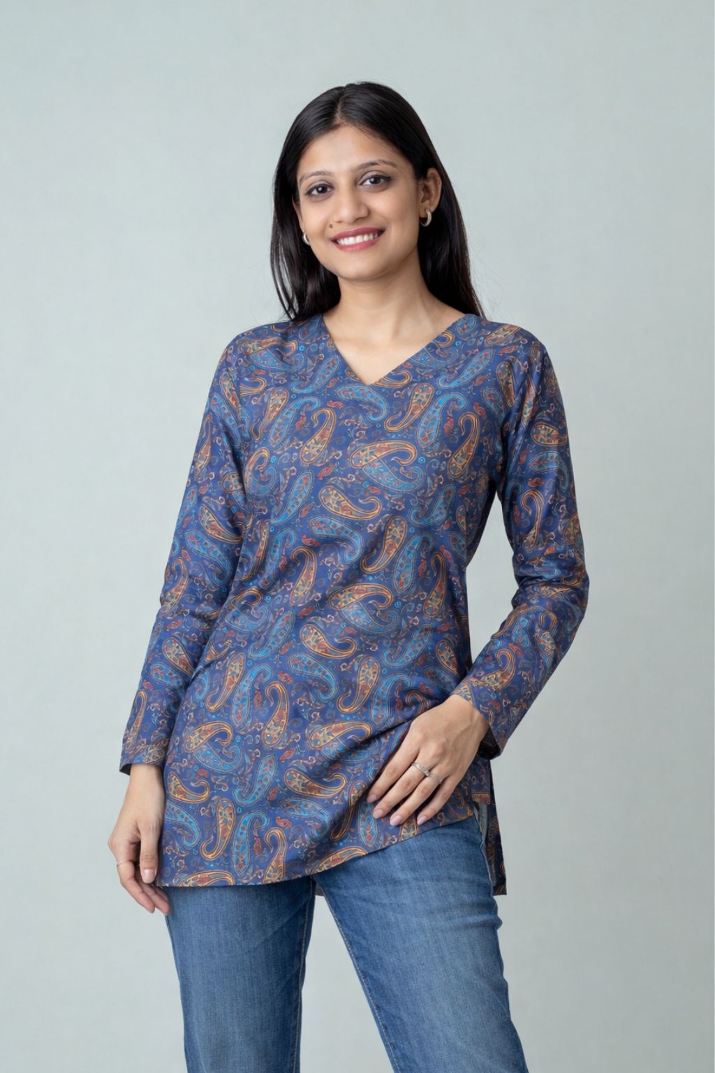 Nilkanthi Short Tunic