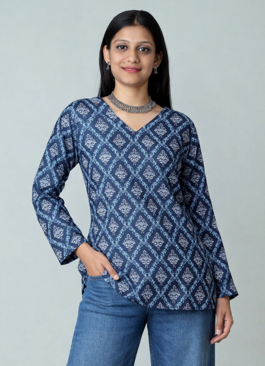 Mevad Maharani Short Tunic